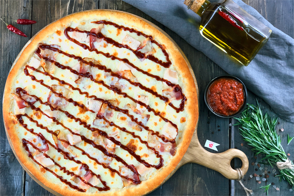 Пицца Барбекю: состав, калорийность и рецепт с фото - Cipollino Pizza